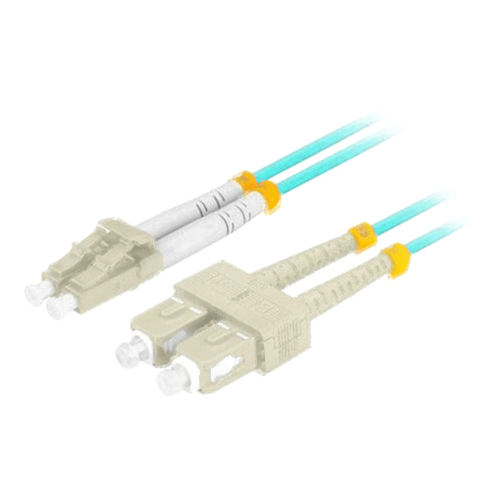 OM4 LC-SC UPC Duplex LSZH Patch Cord
